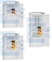 Shields for railway crossing signalling and control of railway crossing barrier device ShchPS-UZP NKMR.468317.003 TU