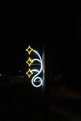LED console (LED panel) "Constellation" - decorative street lamp on brackets (modifications 220V, 24V,12).