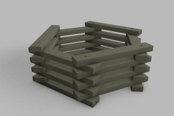 Polygonal planter 880