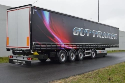 Four-axle tilt platform semitrailer, modification FSA-544T