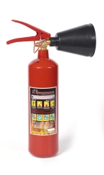 Portable carbon dioxide fire extinguisher OU-1-VSE-01