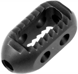 Interbody oval lumbar cage, height 8-16 mm, convergence angle 0°, part number 832.0XX