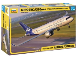 Airbus A320neo Passenger airliner" prefabricated model