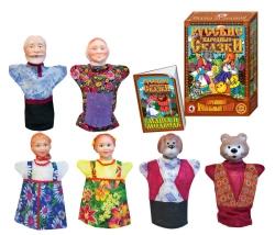 Puppet theatre "Masha and Bear" (6 persons.), (Bol. pack.)