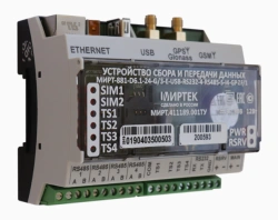 Data acquisition and transmission devices "MIRT-881" (in D6.1 case)
