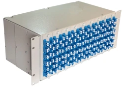 Cross 19" NTSS PREMIUM, pre-assembled 4U, 144 ports SC/UPC, 9/125 micron, (sockets, splice 5pcs, KDZS, pigtails)NTSS-RFOB-PM-4U-