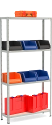 Metal shelf reinforced shelving unit model STF Shelf 1034-2.0