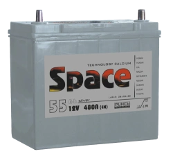 Lead accumulator for starting piston engines 6ST-55VLA Asia 65D24 "Space"