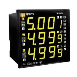 Panelboard digital multifunctional electrical metering device of parameters and indicators of electric power quality: version Sh