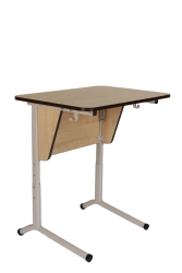 Single-seat adjustable pupil's table SUO-5R, 4-6 gr.