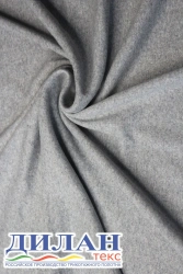Mixed melange knitted fabric (50% cotton, 50% polyester): ribana