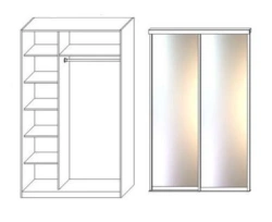 Wardrobe for trade enterprises