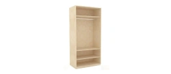 Alexandria LD 625050.000 M 2-leaf cupboard (Lento/Rustica leather)