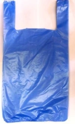 T-shirt bags, COMPLETE 100pcs, 30+16x55cm, HDPE, 15 micron, 601809