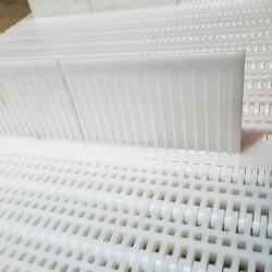 Modular strip ML5010 PE (xx X xx mm; partition height H=x mm with xx mm pitch, edge margin xx mm; POM pin; clips)