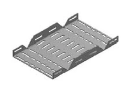 Vertical swivelling cable tray for cable trays type 1 and type 3 (PV-LKU)