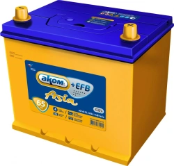 Battery 6ST-65VL AKOM ASIA EFB