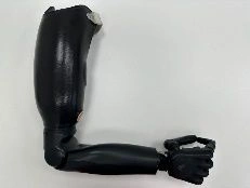 Shoulder prosthesis with microprocessor control system
