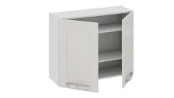 Hinged kitchen cupboard