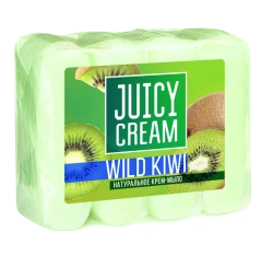 Juicy Cream Wild Kiwi" solid toilet soap