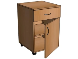 Office cupboard No.7 on wheels/ T10