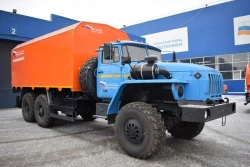 General-purpose van, Food van, brand UZST, type UZST01, modification 586A-14 on chassis GAZ type C4 (modification C41A23, C41A43