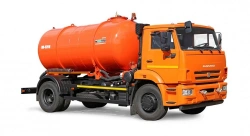 Vacuum truck KO-520K, type 53605-E2-01, modifications KO-520K, base chassis: KAMAZ-43253-15, environmental class 2.