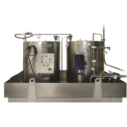 GTE-170 axial compressor flushing system