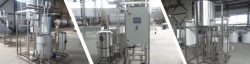 Plate and tubular pasteurisation-cooling units type POU and their modifications