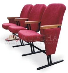 Chair on metal frame