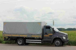 Trucks with diesel engine (flatbed), with tachograph, type 47122, modifications 47122C on the basis of GAZ chassis,