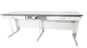 Demonstration table for physics, biology classrooms with spill-proof edge ATT-895