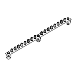 Main earthing bar GZSH.02-430.570.16M8-GC