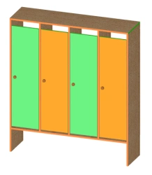Cabinets (lsp) for children's clothes