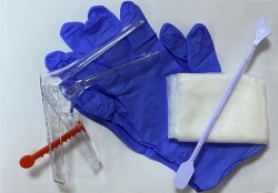 Set of gynaecological products for cervical and vaginal sampling disposable sterile "Femina®" with mirror S and sp