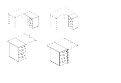 Side table. A4" furniture set