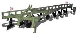 Rusich plough PNUU with 8x40 rollers