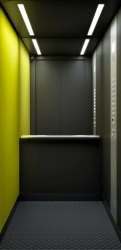 Electric passenger lift 1600 kg, 2,5 m/s, EI60, without machine room