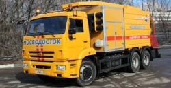 Special, sewer cleaning machine DKT-Start 300.2.12 on KAMAZ 65115-37 chassis