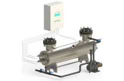 UVU-150 water disinfection unit with flushing unit and UV sensor