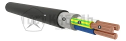 Flame retardant, low smoke and gas emission cable for voltage up to 1kV VVVGng(A)-LS