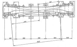 Blunt type P50 type P50 cross member of grade 2/9 (project 2892.01.000)