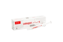 SUPRADENT-K material for temporary filling of root canals, paste 2,5 g