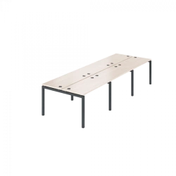 Bench double for 6 workplaces AMB-002.60-6