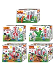 Children's educational toy Bauer "Fortress" series "Knight's Castle. Battle of Thrones. All inclusive!!!" 402 elements