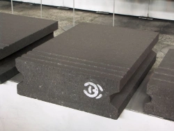 Side blocks for aluminium electrolysers of BB H-2 grade