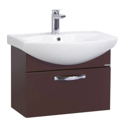 Cabinet under sink Aquaton Aria 65 dark brown 1A134001AA4301.A134.0.01A.A43.0