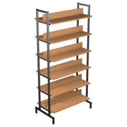 Double-sided library shelving unit 900x520x1900 m/k (U)