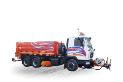 Road combined machine ED 244B on the basis of chassis MAZ 6312C3