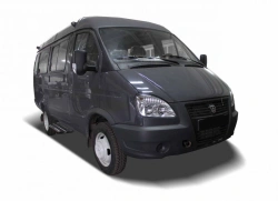 Means of transport with petrol engine, type 22434A, cat. M2, M2G, mod. 224340, 224341, 224342 on chassis GAZ, mod. 221717.